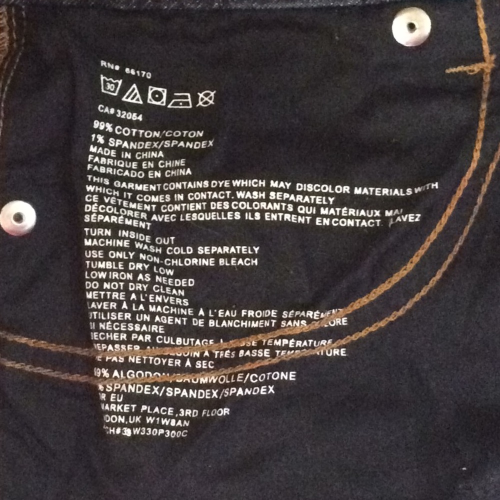 BDG Mid Rise Alexa 5 Pocket Shortie Shorts… - Picture 7 of 7